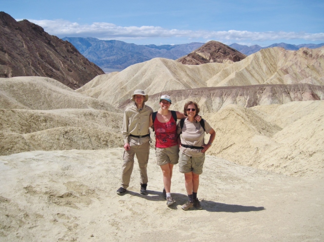 Hiking in Death Valley