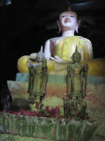 Buddha at entrance