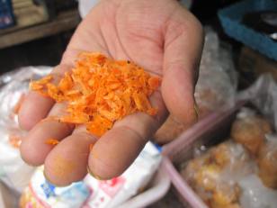 Dried prawns for Pad Thai